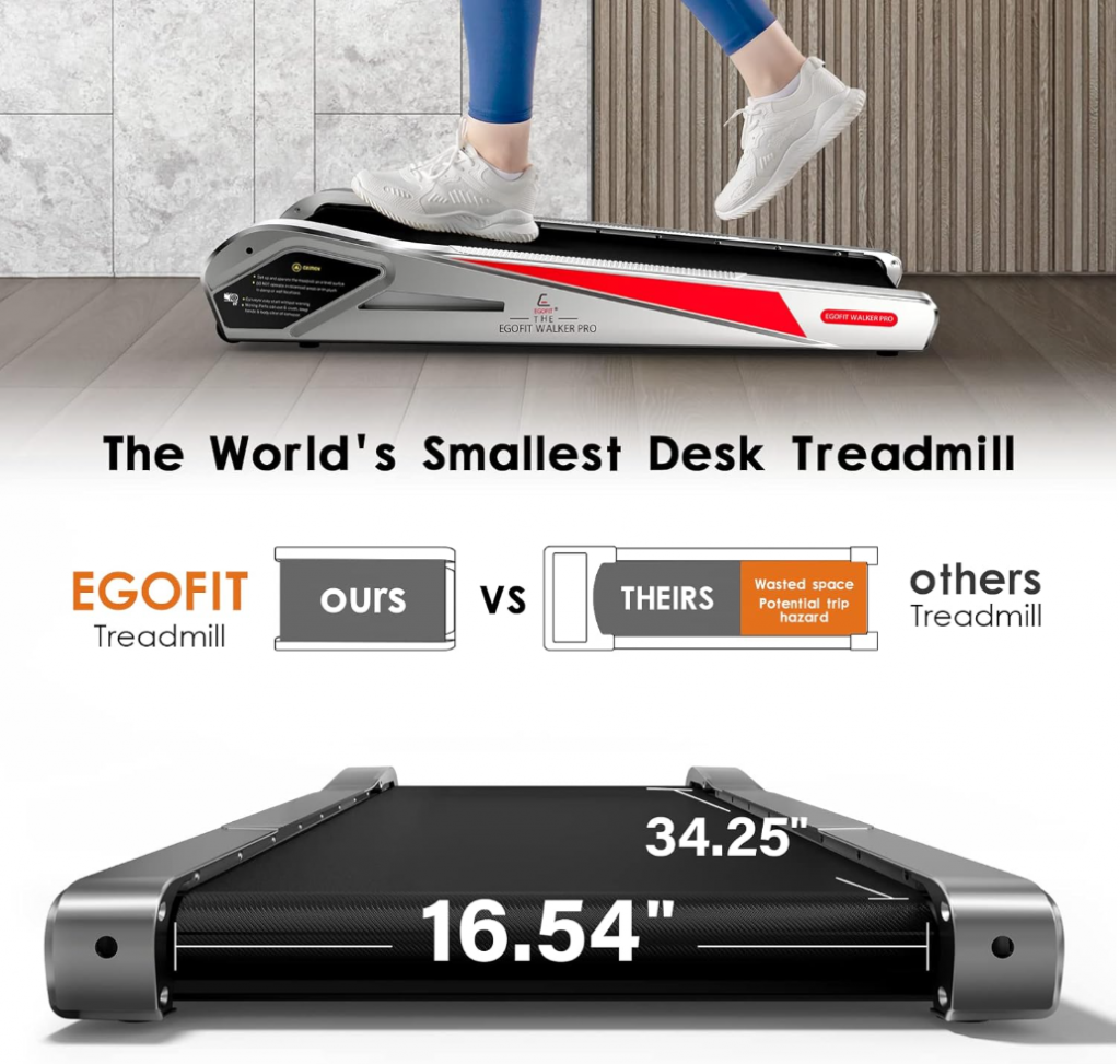 Egofit Walker Pro Review: Best Under Desk Treadmill?