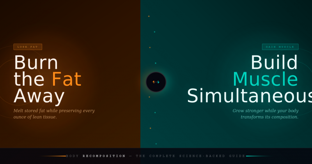 Body Recomposition Explained: Lose Fat and Gain Muscle at the Same Time