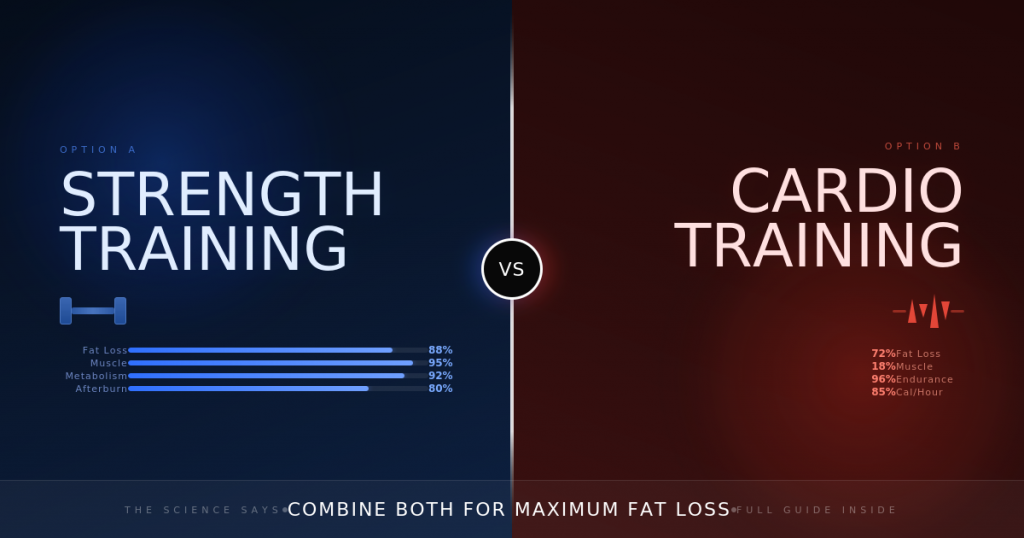 Strength Training vs Cardio: Best for Fat Loss?